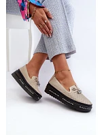 Dámské boty LR400 zlaté - S.Barski