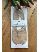 Dámské ponožky baleríny model 19639634 květy - Magnetis