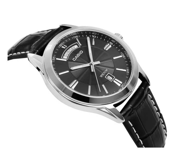 Pánské hodinky CASIO MTP-1381L-1AVDF + krabice Pánské hodinky CASIO MTP-1381L-1AVDF + krabice