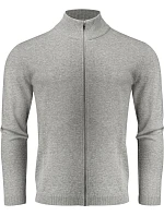 James Harvest Ashland Cardigan Pánský cardigan 62.2514 grey melange James Harvest Ashland Cardigan Pánský cardigan 62.2514 grey melange