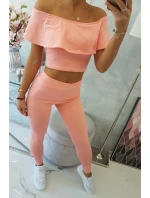 Sada s volánem meruňka