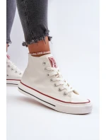 Dámské vysoké tenisky Big Star NN274276 bílé