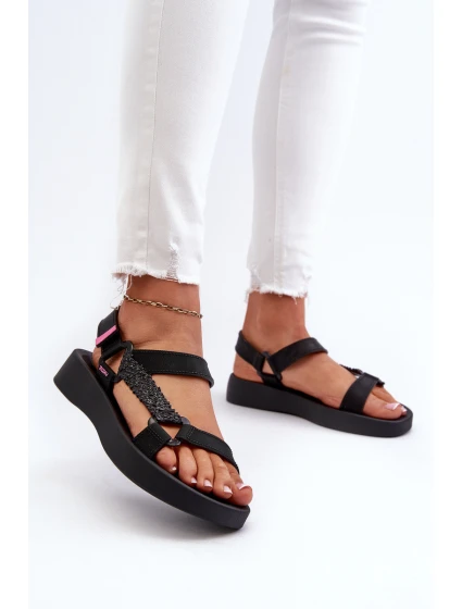 sandály na suchý zip  Černé model 21661847 - Zaxy