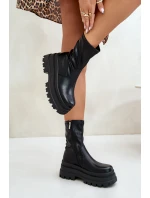 Boty Na Masivní Platformě Černé Florinara Boty Na Masivní Platformě Černé Florinara