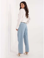 Kalhoty D80038BB62630L220 světle modré