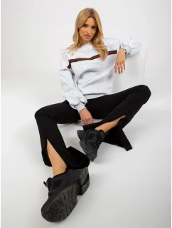 Dámská mikina EM BL 760.01 světle šedá - FPrice