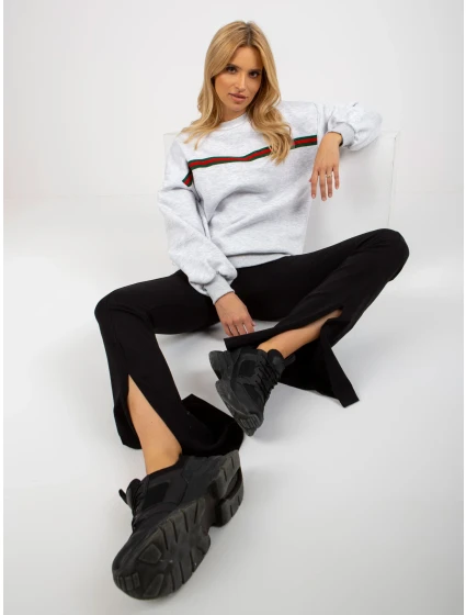 Dámská mikina EM BL 760.01 světle šedá - FPrice Dámská mikina EM BL 760.01 světle šedá - FPrice