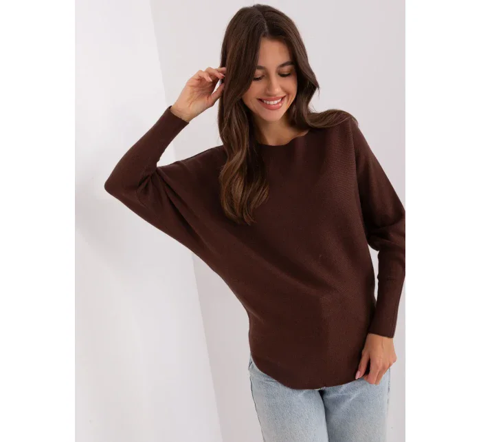 PM SW PM 3588 jumper.00X tmavě hnědá PM SW PM 3588 jumper.00X tmavě hnědá