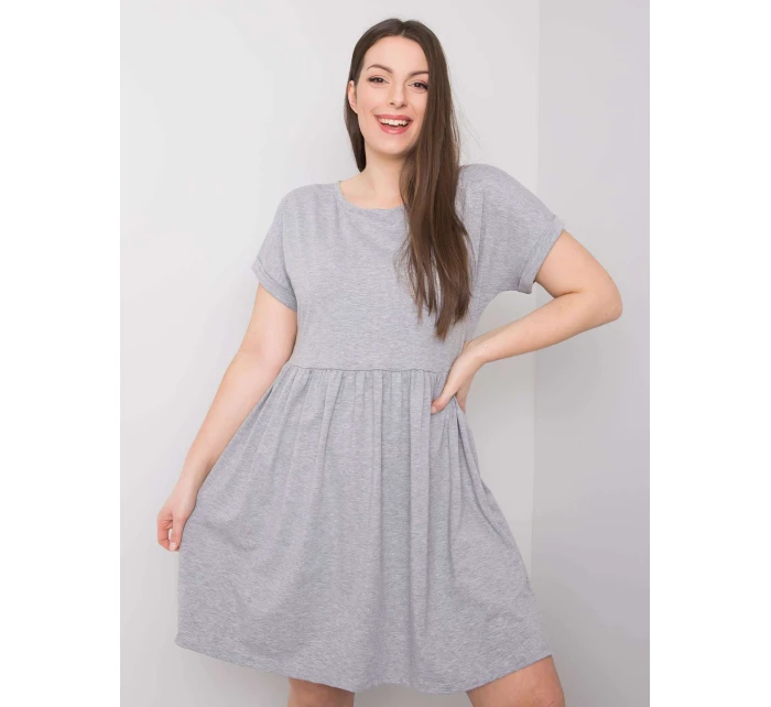 Šaty RV SK 6292.09P šedá