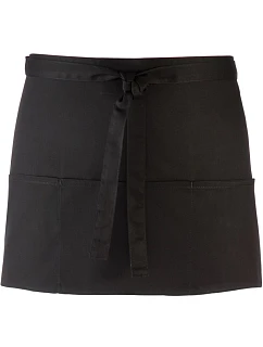 PR 155 Krátká zástěra do pasu s kapsou "Colours" model 22468515 black - Premier
