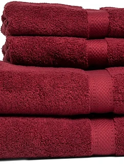 Fairtrade Towel 30 Ručník pro hosty model 22470100 wine red - Lord Nelson