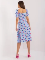 Šaty LK SK 509677.01X světle modré