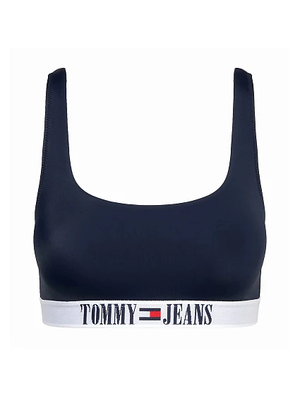 Jeans Dámský vrchní díl plavek UW0UW04410-C87 - Tommy Hilfiger