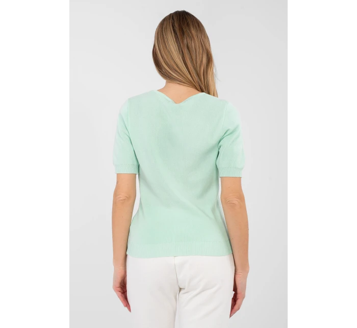 Svetr s krátkým rukávem  model 223992 Factory Price