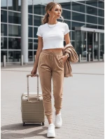 FashionStreet dámské khaki kalhoty UY2834