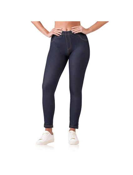 Dámské tregíny RELAX & GO JEANS TREGGINGS - BELLINDA - tmavě modrá