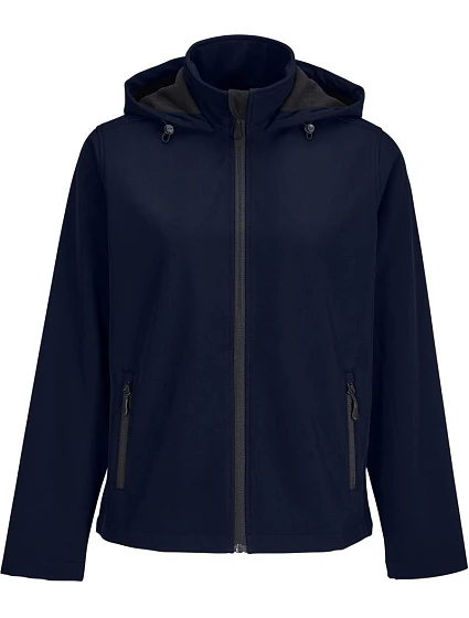 SOL'S Race Hooded Women Dámská 2-vrstvá softshellová bunda s kapucí 25.4448 french navy SOL'S Race Hooded Women Dámská 2-vrstvá softshellová bunda s kapucí 25.4448 french navy