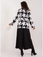 LK PL 509550 kabát.19X šedá černá LK PL 509550 kabát.19X šedá černá