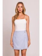 model 20970790 Mini sukně světle modrá - Moe