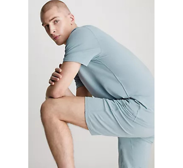 Spodní prádlo Pánské pyžamo S/S SHORT SET 000NM2428ECYA - Calvin Klein
