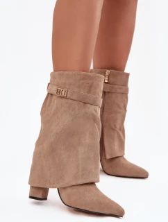 Boty na podpatku  model 219839 Step in style