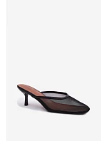 Klapky na podpatku model 229286 Step in style