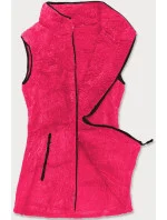 Plyšová dámská vesta v barvě červeného melounu (HH005-28) Plyšová dámská vesta v barvě červeného melounu (HH005-28)