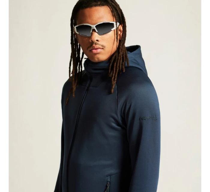 Pánská fleecová bunda ADV EXPLORE POWER FLEECE HOOD JKT M