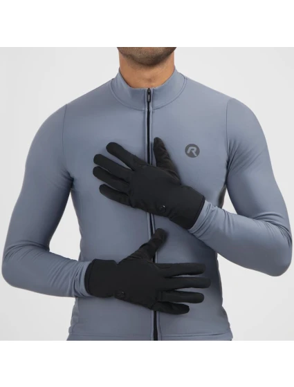 Rogelli rękawiczki zimowe SIGNATURE czarne 3XL