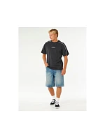 Pánské tričko RIP CURL Inner Visions Panel Tee, černé Pánské tričko RIP CURL Inner Visions Panel Tee, černé