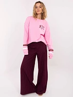 Mikina MJ BL H2496.27 světle růžová