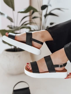 ZENELLA dámské sandály černé Dstreet ZY0964