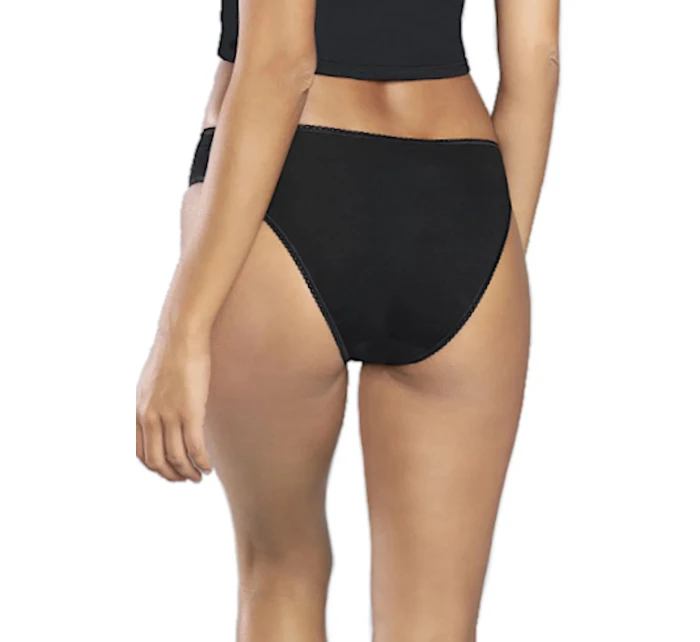 Dámské kalhotky Cleo midi black - ITALIAN FASHION Dámské kalhotky Cleo midi black - ITALIAN FASHION