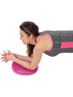 SENSOMOTOR CUSHION DISK S PUMPIČKOU 33CM RŮŽOVÝ ENERO FIT