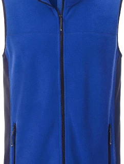Daiber JN 856 Pánská pracovní fleecová vesta - Strong 02.0856 royal/navy