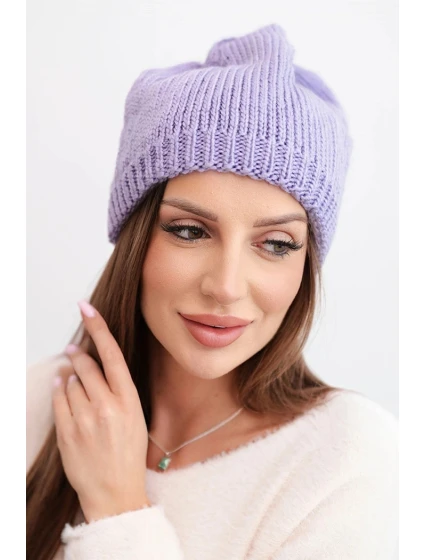 Čepice s rolováním Magda K293 camel