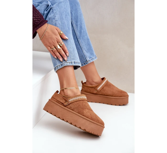 Sněhule S Dekorativním Vyšíváním Camel Selithria