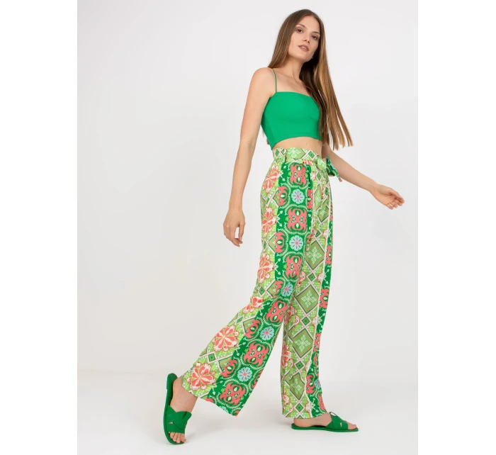 DHJ SP 13587 kalhoty.66P zelená