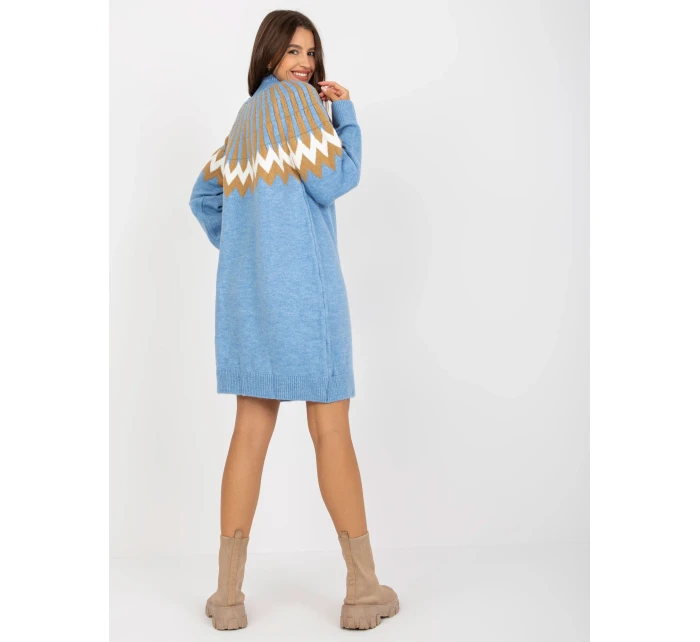 LC SK 0098 šaty.37X modrá