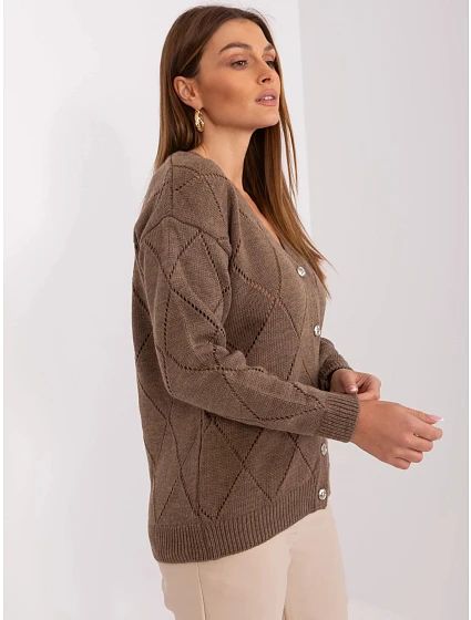 Dámský svetr LC SW model 21760969 Hnědá - FPrice