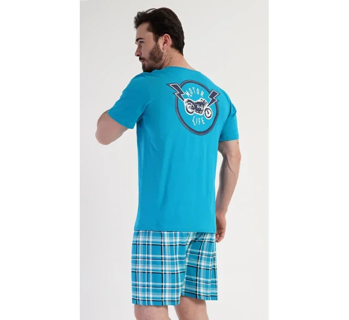 Pánské pyžamo šortky Motocycle