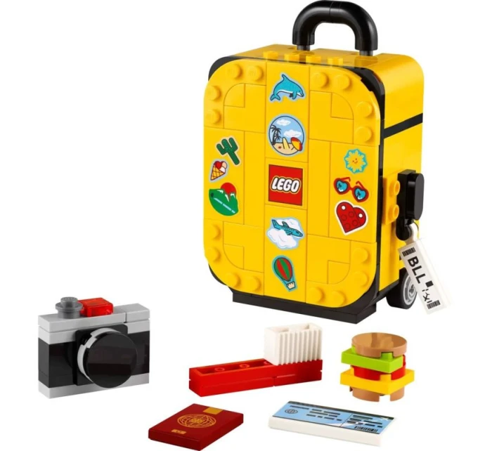 model 21863841 Žlutý cestovní kufřík - Lego