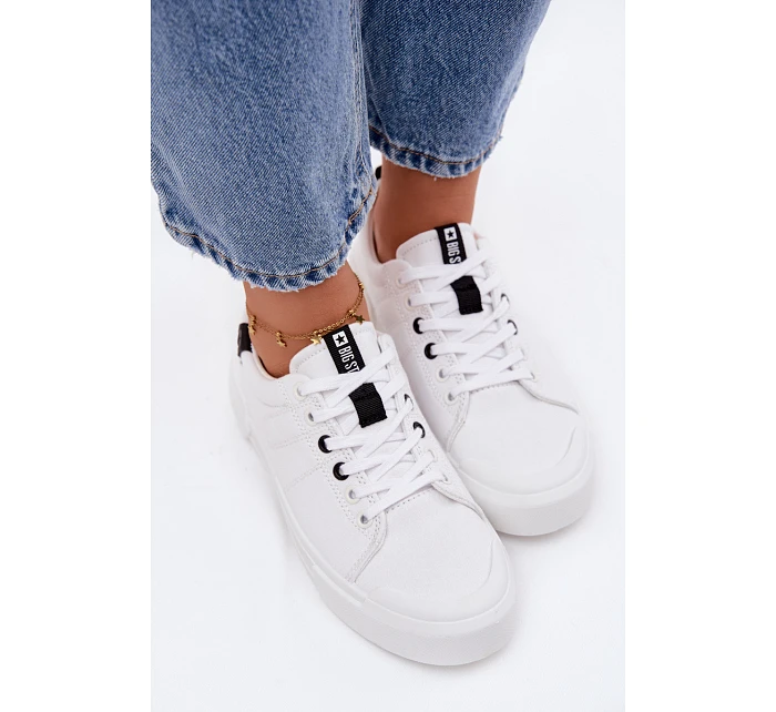 Dámské tenisky Big Star NN274444 Memory Foam systém Bílé