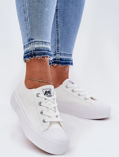Dámské tenisky na platformě LEE ISLA C WOMEN LOW 50261002.1FG bílé