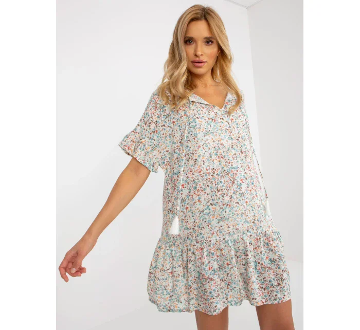 Šaty model 20742287 bílé - FPrice Šaty model 20742287 bílé - FPrice