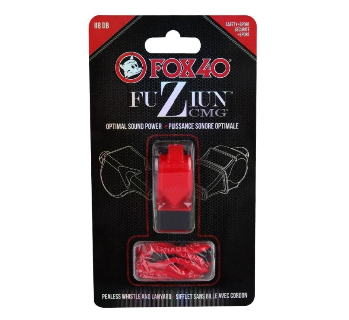 Fox 40 Fuziun CMG píšťalka červená Fox 40 Fuziun CMG píšťalka červená