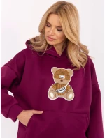 Mikina DHJ BL  fialová model 20758424 - FPrice