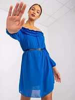 Dámské šaty-DHJ-SK-6831.36 - tmavě modré