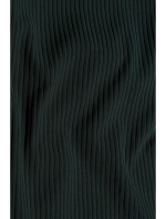 M542 Pletené šaty s rolákem - zelené
