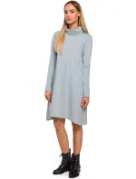 Trapézové šaty s hlubokým výstřihem M480 - Moe Trapézové šaty s hlubokým výstřihem M480 - Moe